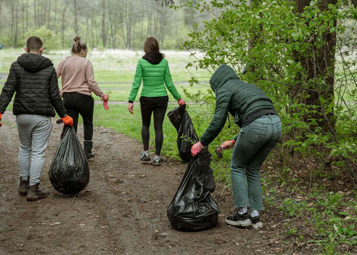 Great day to clean the neighborhood